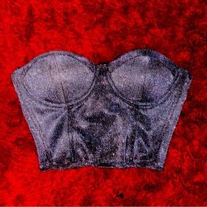 Forever 21 Black Strapless Top